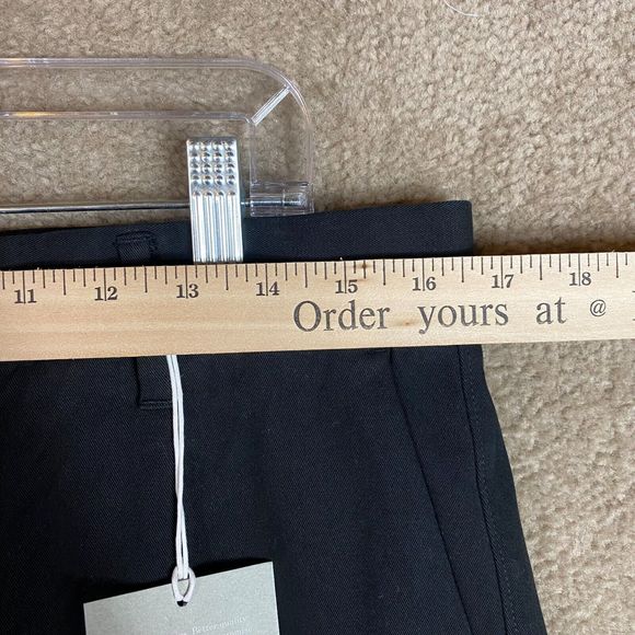 Everlane Performance Chino Pants Mens 32 x 30 Black Uniform Athletic Fit NEW - Picture 6 of 13